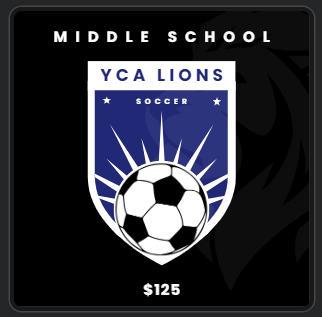 Middle School Soccer announcement