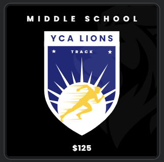 Middle School Track announcement